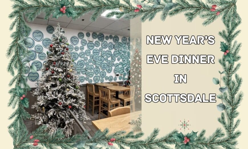 New Year’s Eve dinner Scottsdale