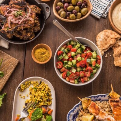 middle eastern catering menu
